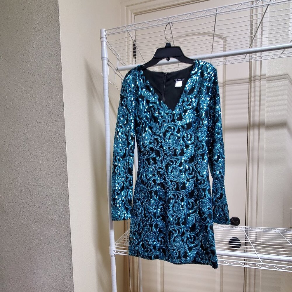 Sequin Mini Cocktail Dress